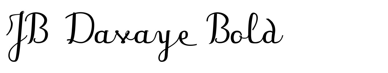 JB Davaye Bold